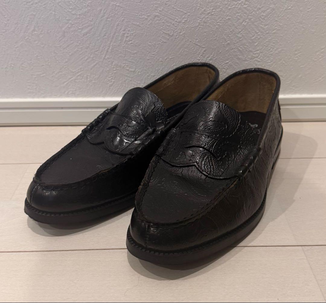 KENFORD　ローファー　ペイズリー柄　ケンフォード