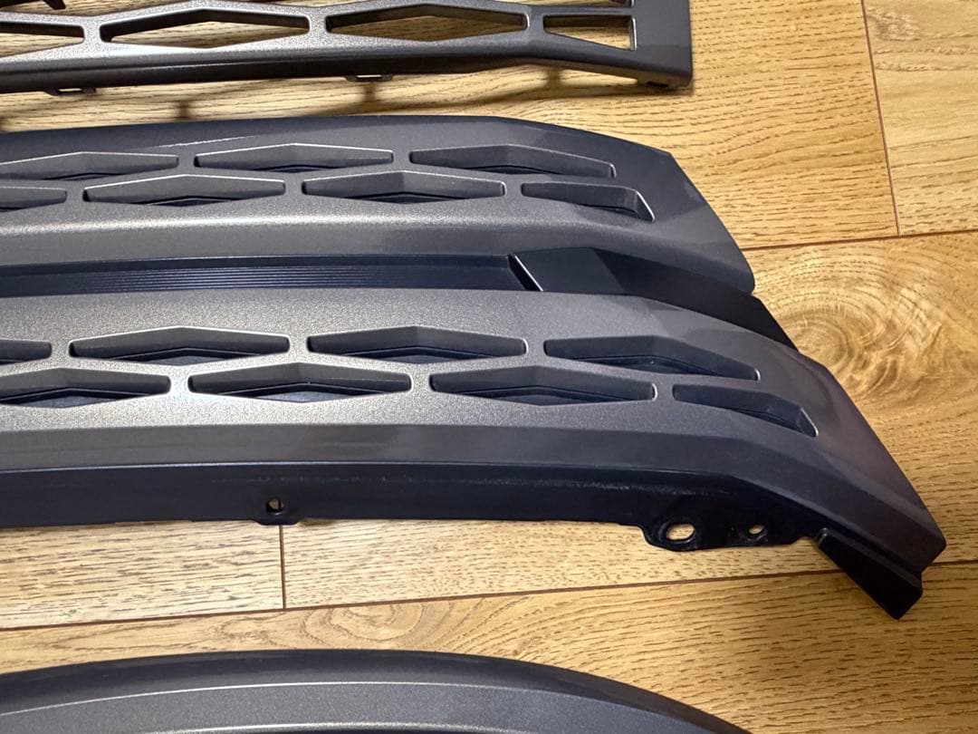 新型デリカD:5 後期 フロントグリルM'z SPEED バンパーガードセット