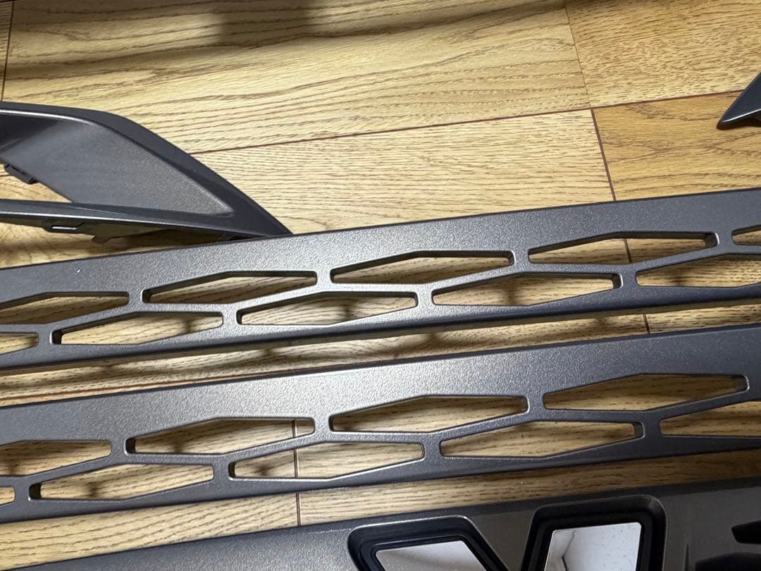 新型デリカD:5 後期 フロントグリルM'z SPEED バンパーガードセット