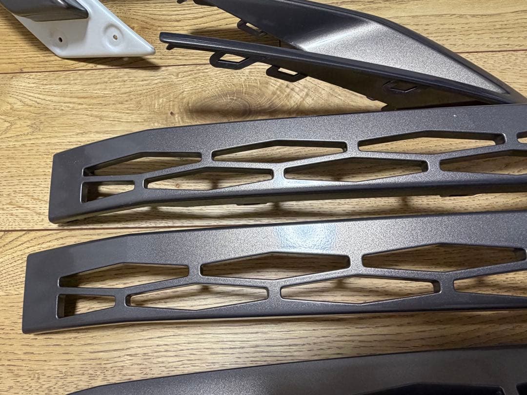 新型デリカD:5 後期 フロントグリルM'z SPEED バンパーガードセット