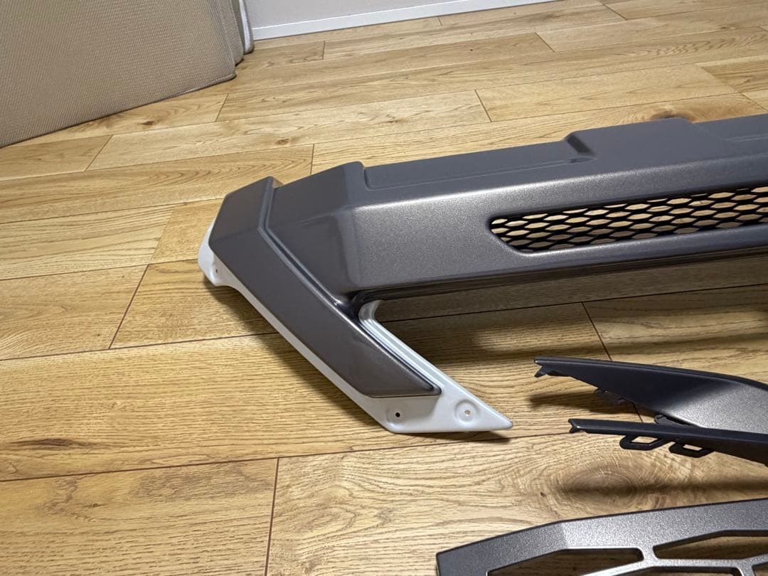 新型デリカD:5 後期 フロントグリルM'z SPEED バンパーガードセット