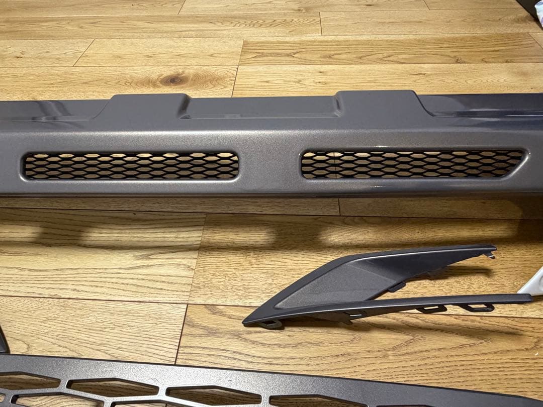 新型デリカD:5 後期 フロントグリルM'z SPEED バンパーガードセット