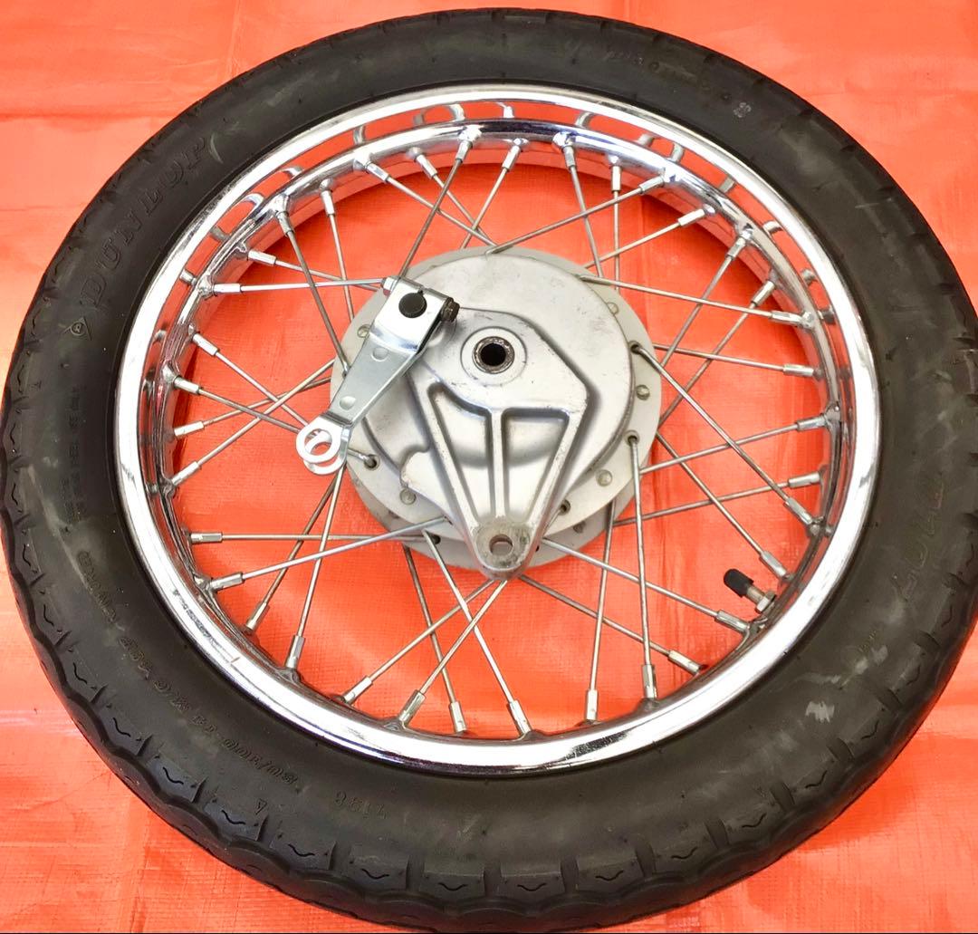 スーパーカブプロ【前・後ホイール】ブレーキパネル付 /クロスカブ50にも