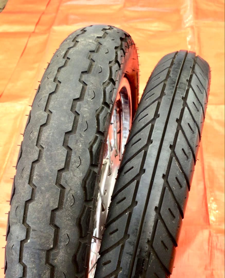 スーパーカブプロ【前・後ホイール】ブレーキパネル付 /クロスカブ50にも