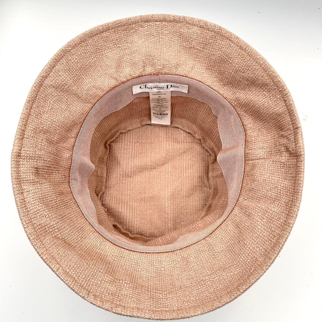 Christian Dior バケットハット　コットン　レディース　58