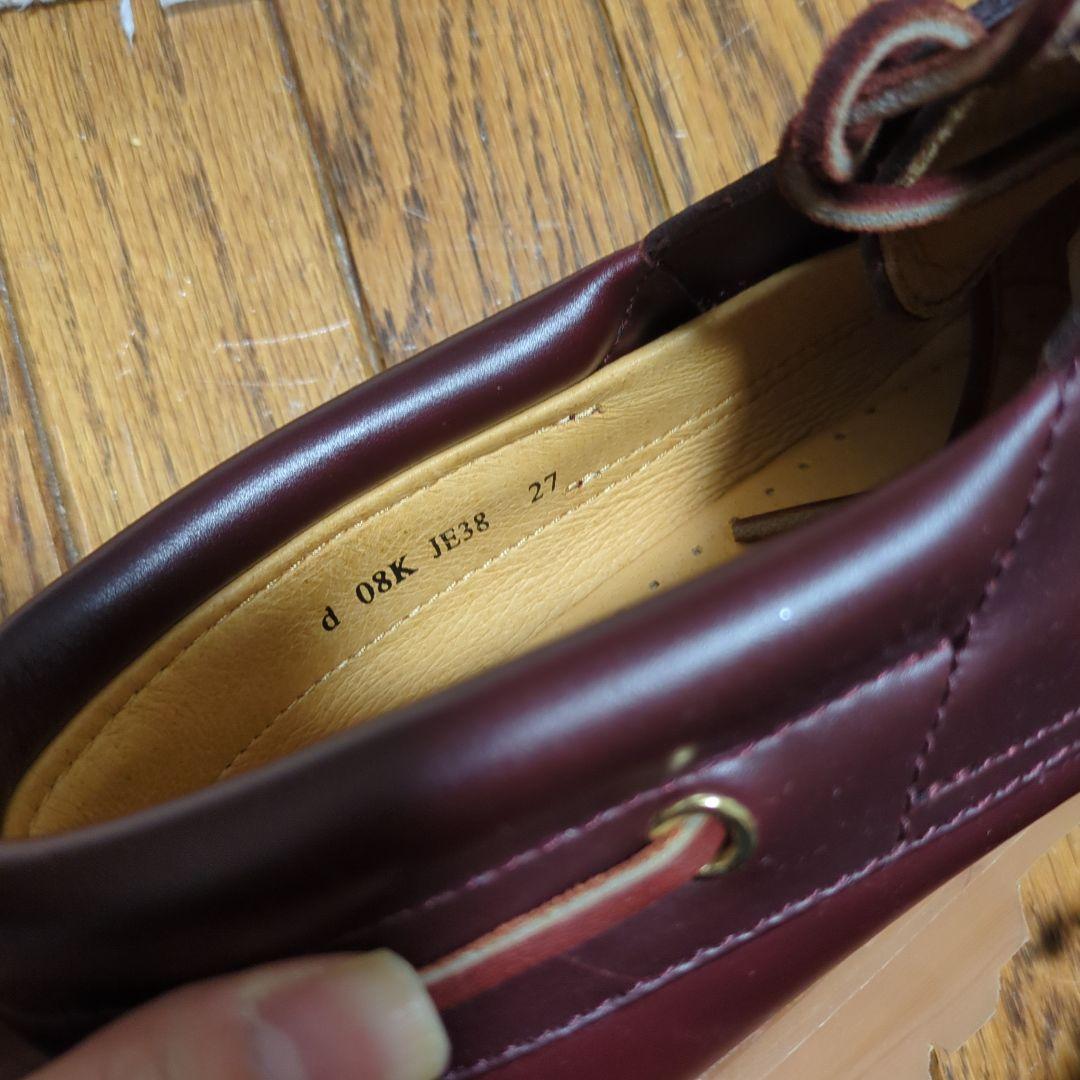 た*う様 【未使用】REGAL リーガル JE38 デッキシューズ 27cm ワ