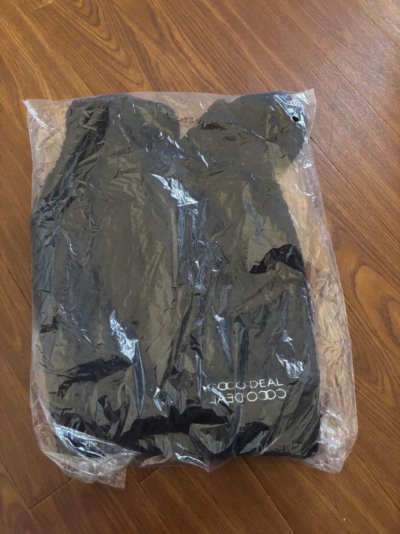 mayココディール　ビッグカラーロングトレンチコート