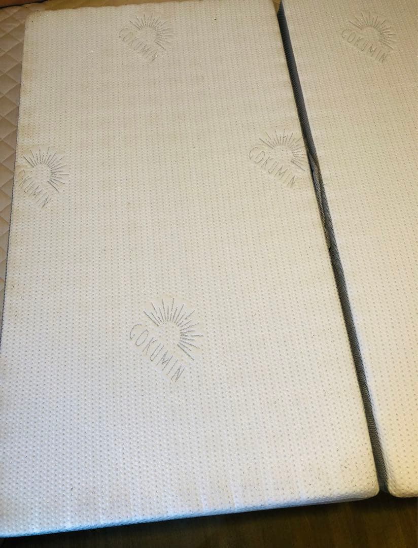 nori ゴクミン 三つ折り マットレス セミダブル 10cm