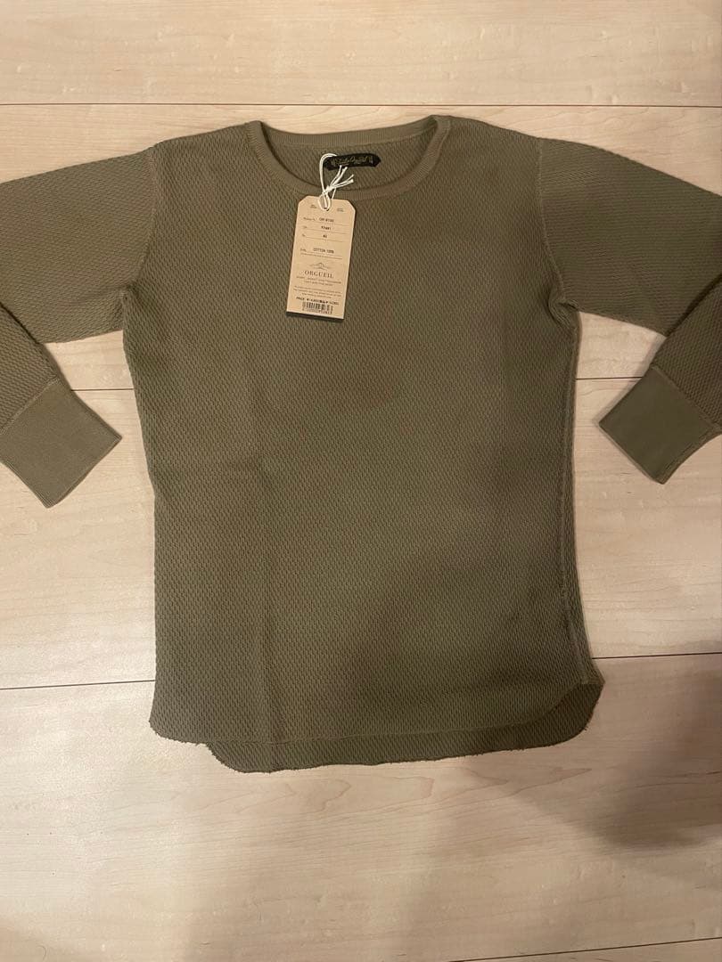 オルゲイユ　サーマルtシャツ　ORGUEIL