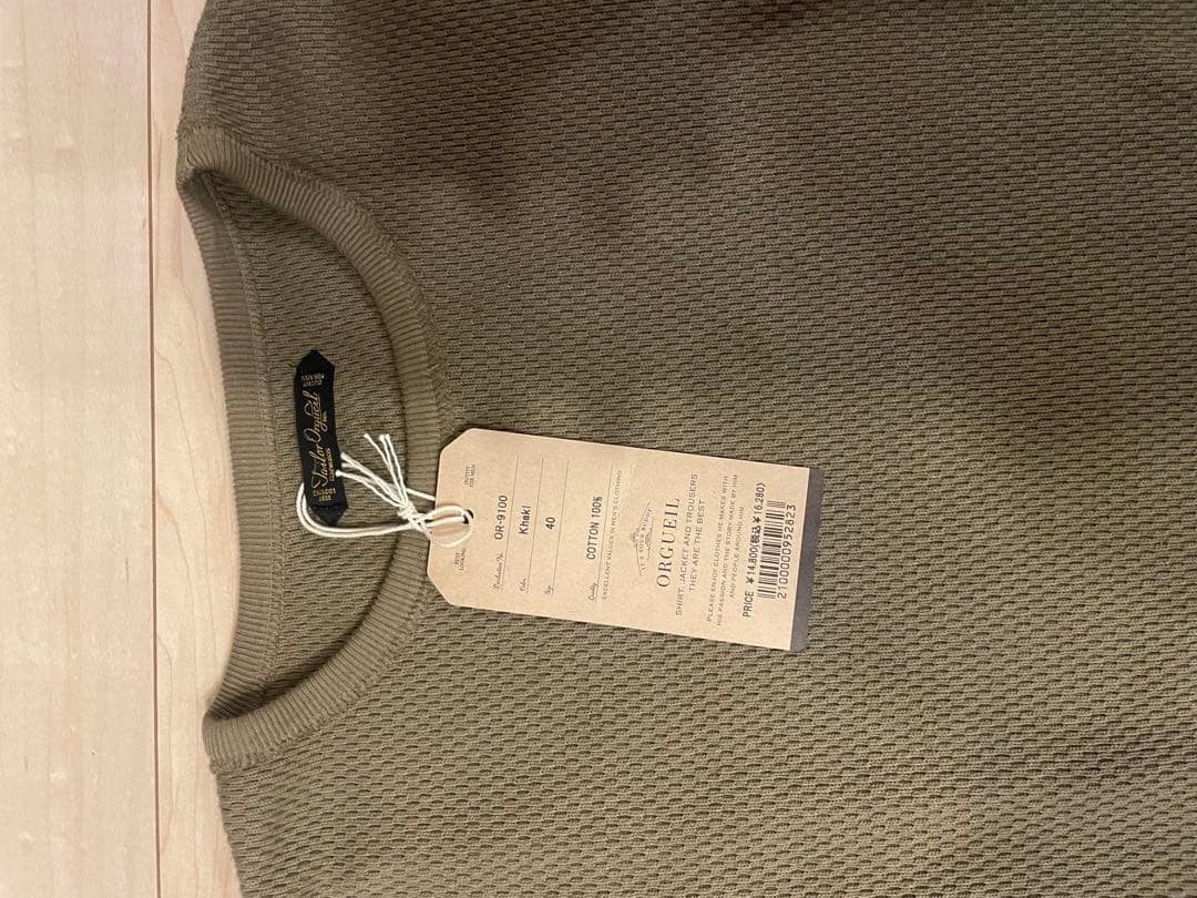 オルゲイユ　サーマルtシャツ　ORGUEIL