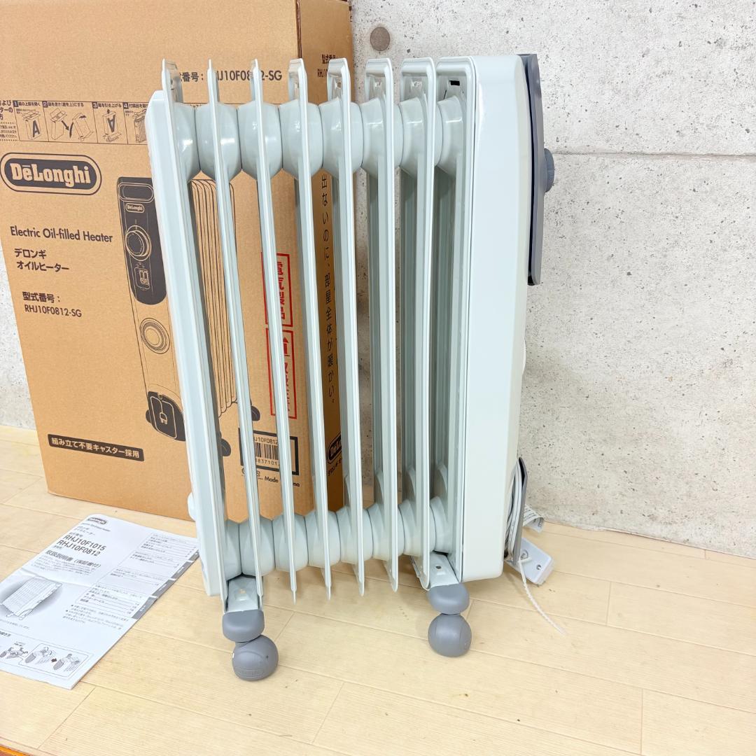 【美品！】デロンギ オイルヒーター RHJ10F0812-SG