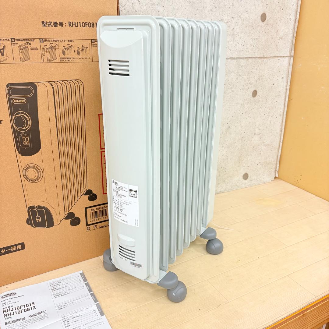 【美品！】デロンギ オイルヒーター RHJ10F0812-SG