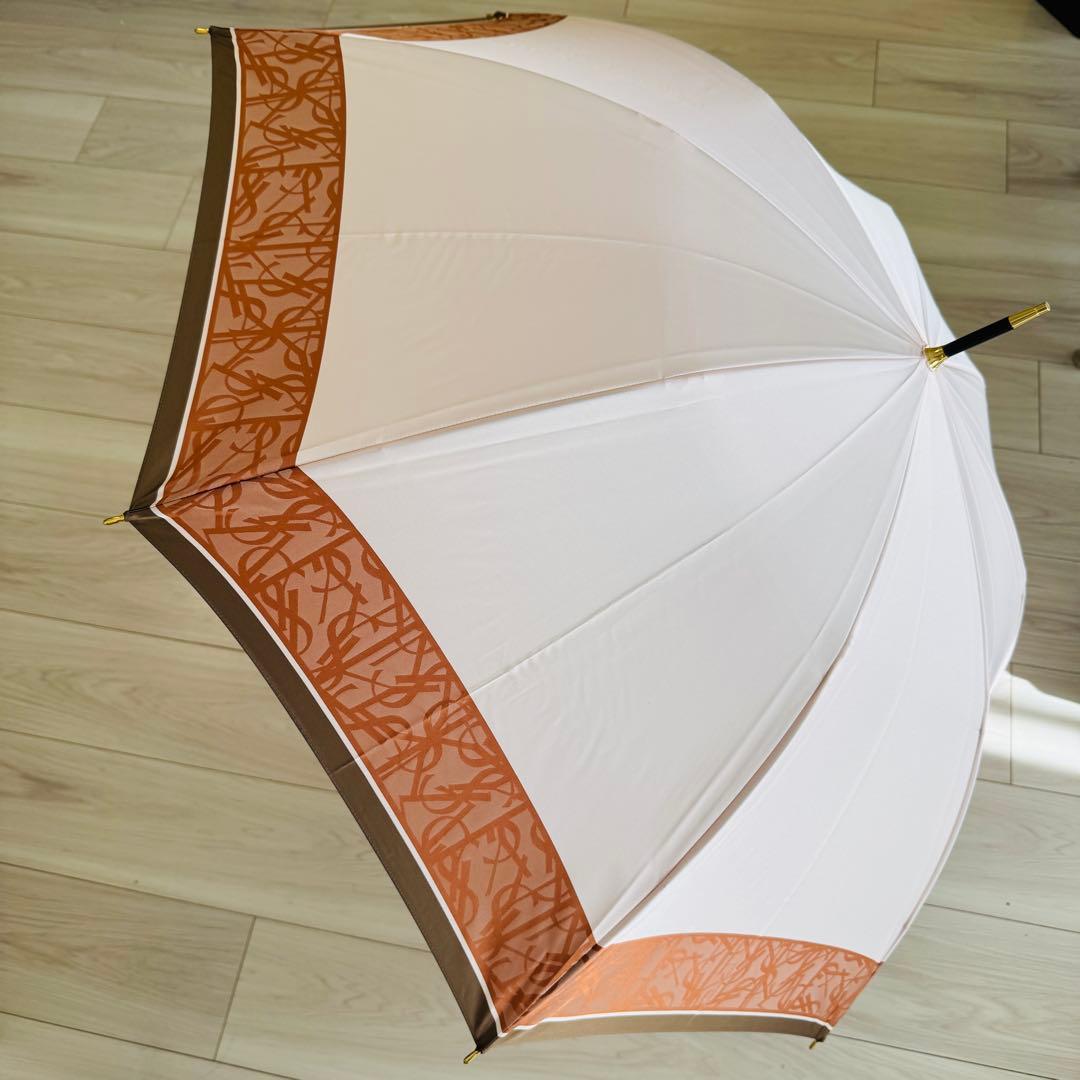 新品未使用 日本製 Yves Saint Laurent 長傘 サンローラン