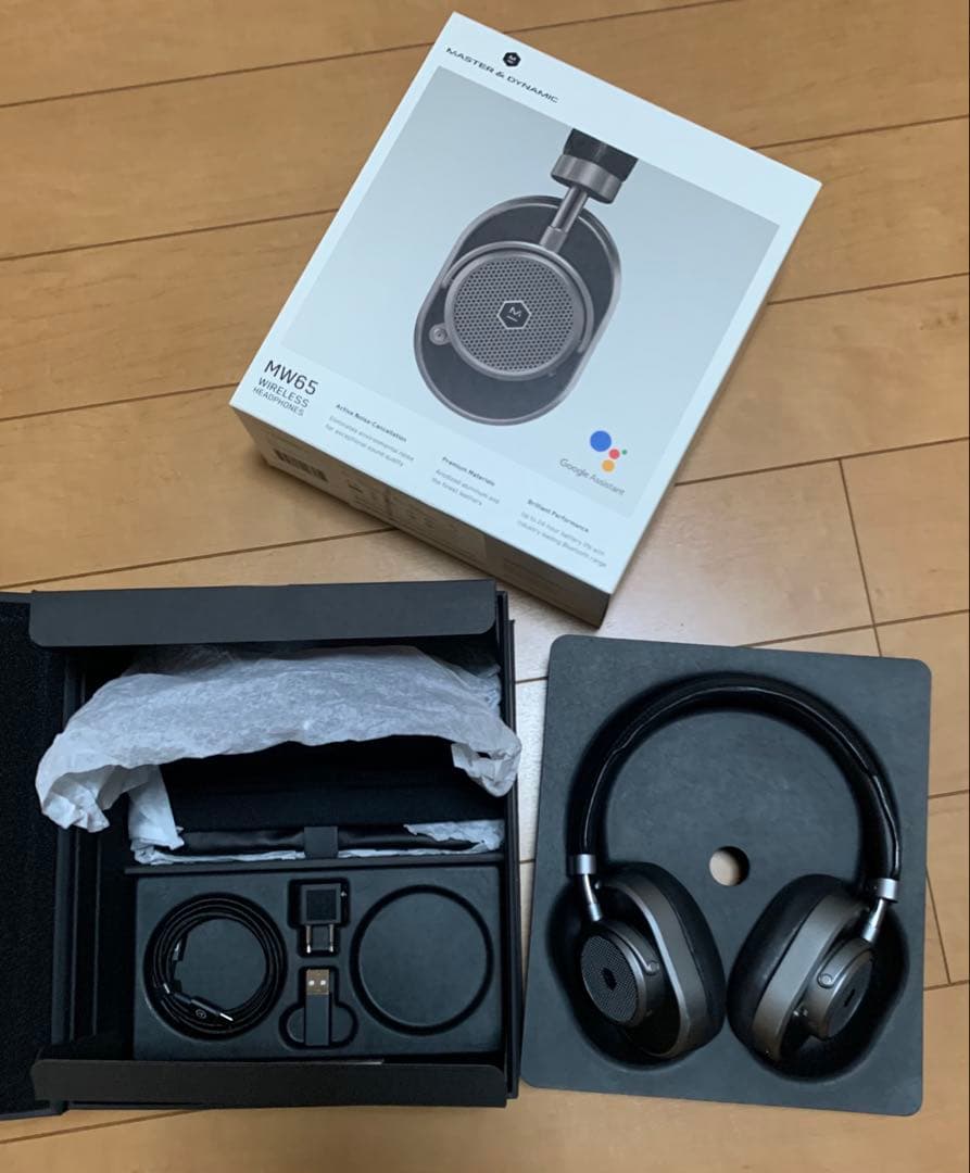 マスターアンドダイナミック　ワイヤレスヘッドホン