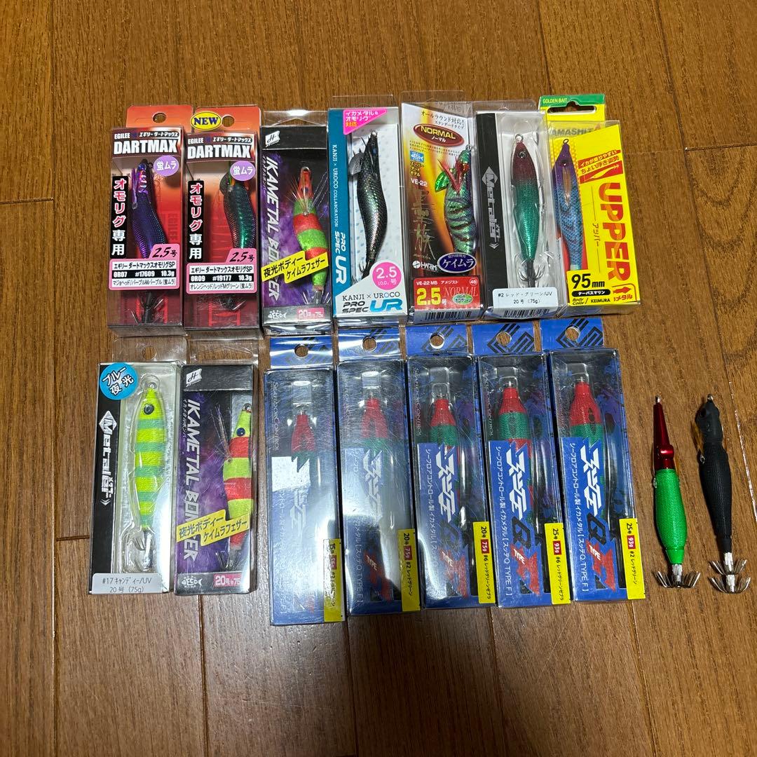 アニサキスッテ　墨族　アメジスト　イカメタル　ケンサキイカ　ドロっパー　鉛スッテ