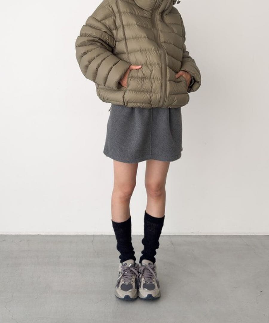 CANAL JEAN☆El marフリースミニスカート/靴下SET 新品✨