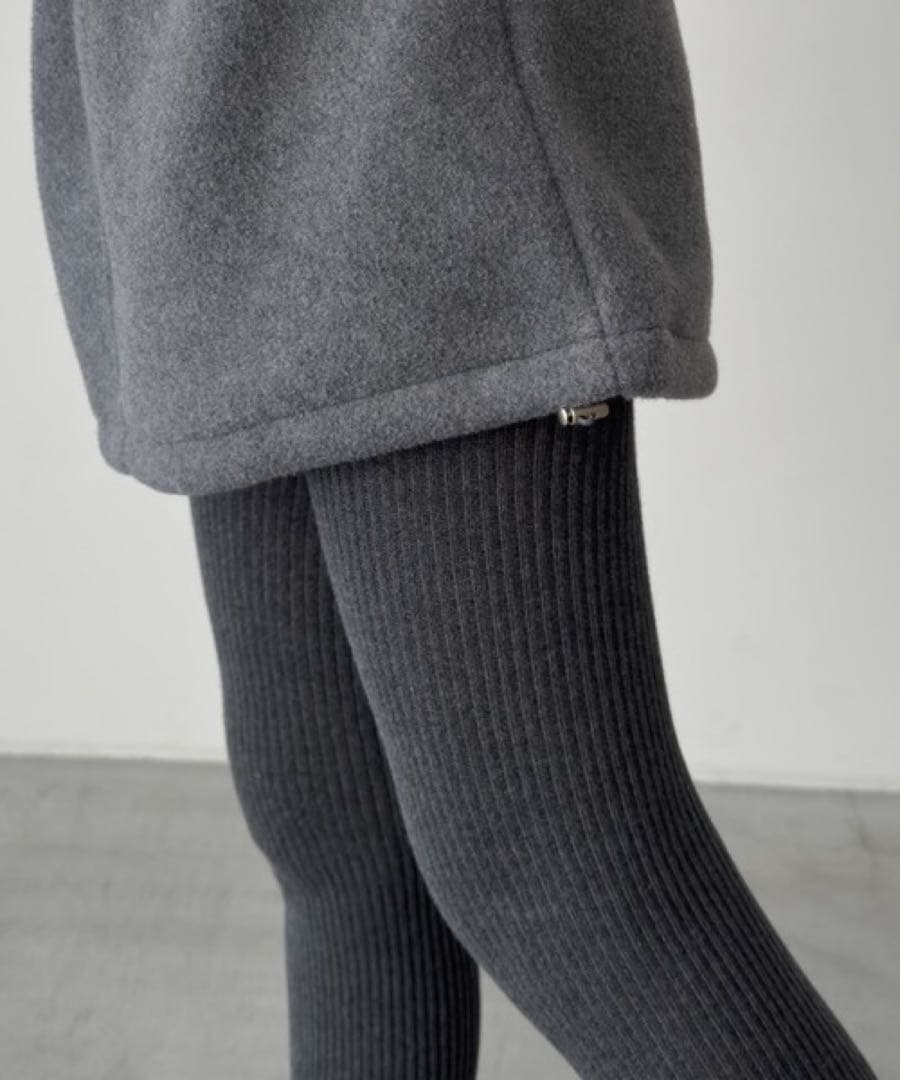 CANAL JEAN☆El marフリースミニスカート/靴下SET 新品✨