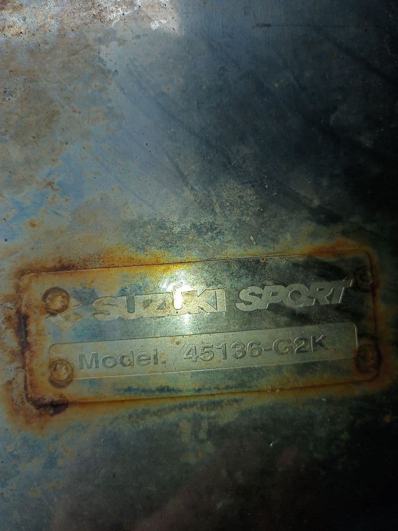 JB23系 純正オプションSUZUKI SPORT マフラー 45136-G2K