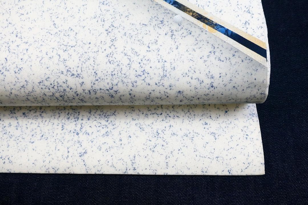 ★専用★未使用品 袋帯 洒落袋帯 白山紬地 抽象文 長さ4m69cm