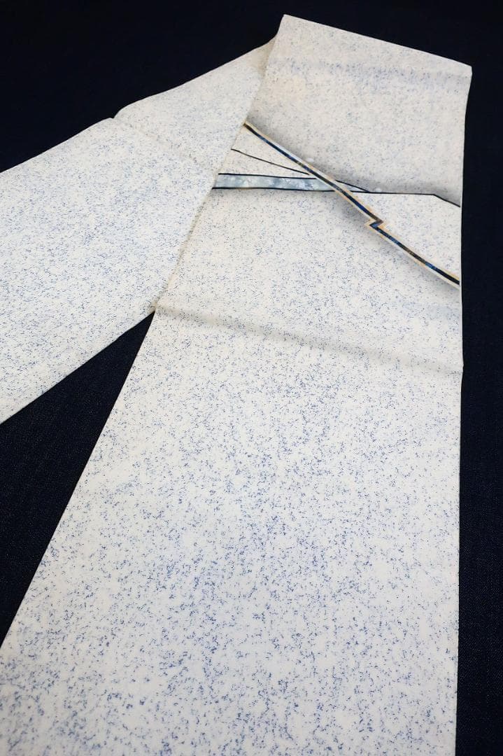 ★専用★未使用品 袋帯 洒落袋帯 白山紬地 抽象文 長さ4m69cm