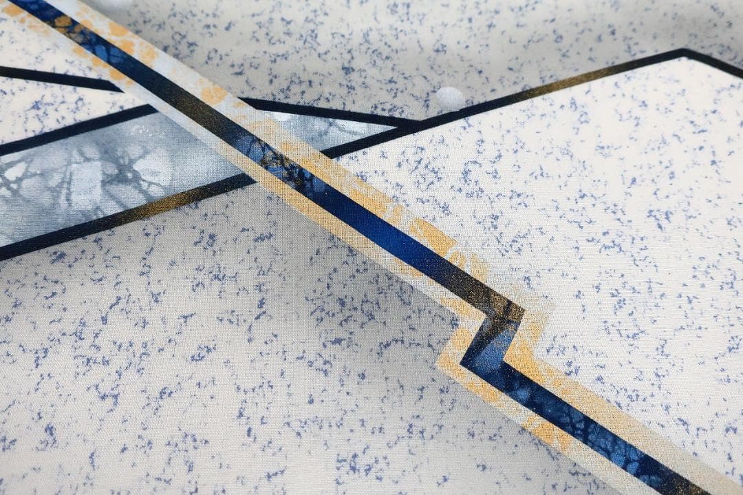 ★専用★未使用品 袋帯 洒落袋帯 白山紬地 抽象文 長さ4m69cm