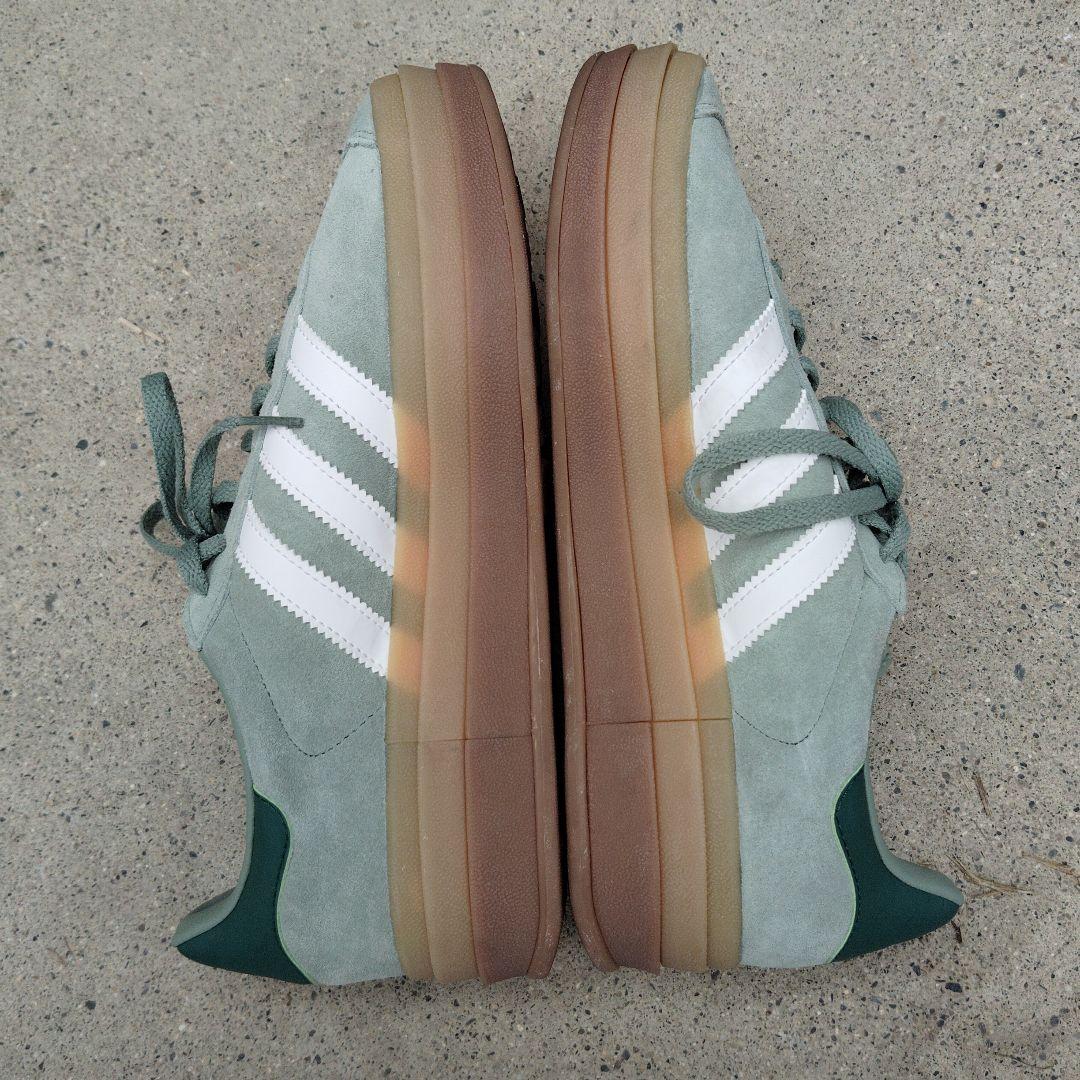 アディダス ガゼル ボールド グリーン