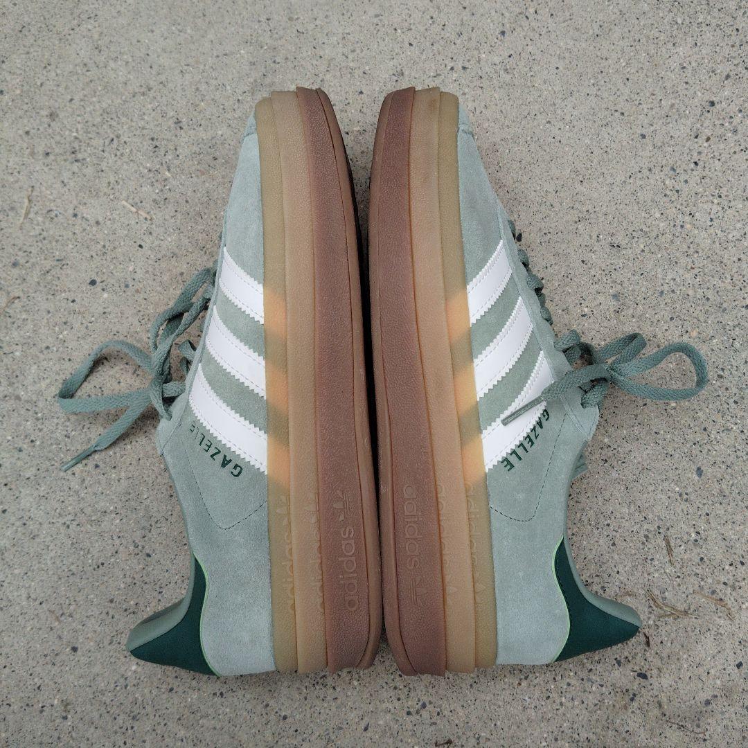 アディダス ガゼル ボールド グリーン