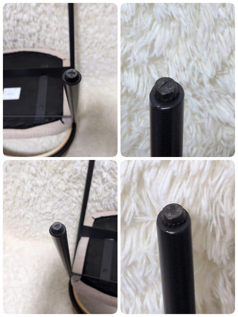 【美品】unico ウニコ ELEMT エレムト チェア アイアン イス 椅子