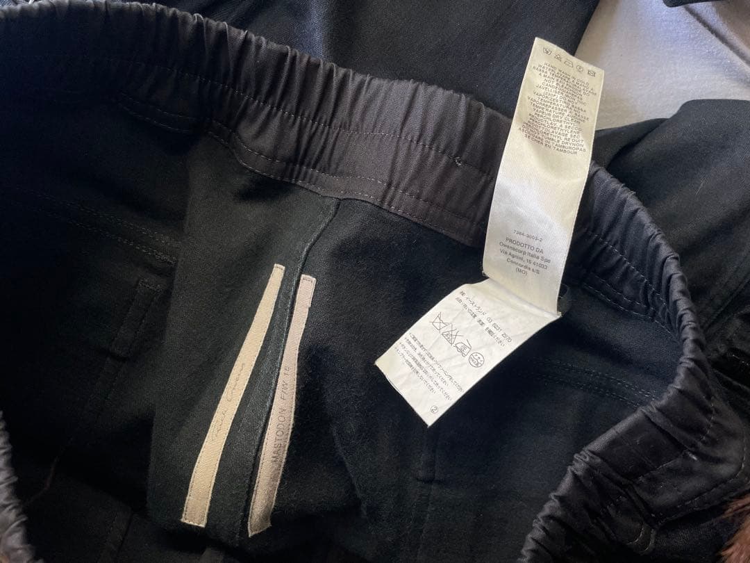 美品　rick owens カーゴパンツ　リックオウエンス 40 ブラック