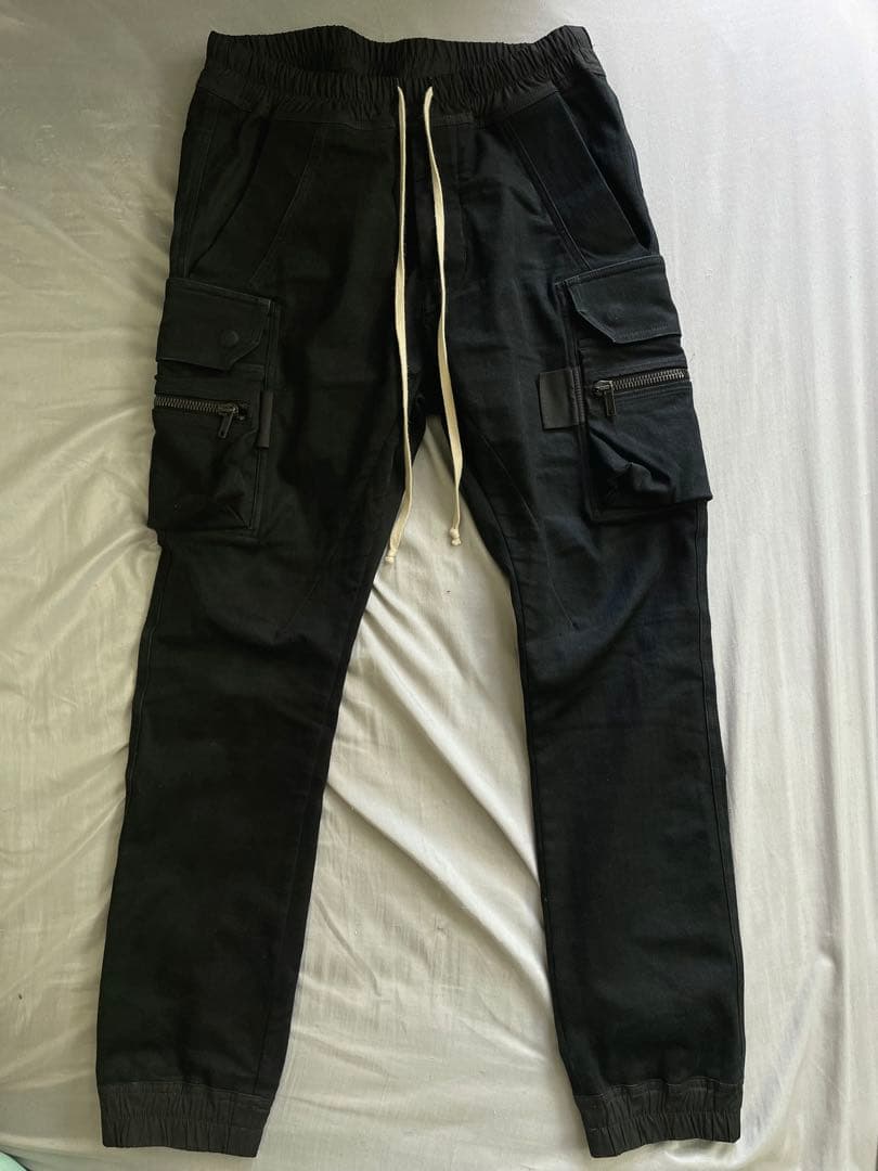 美品　rick owens カーゴパンツ　リックオウエンス 40 ブラック