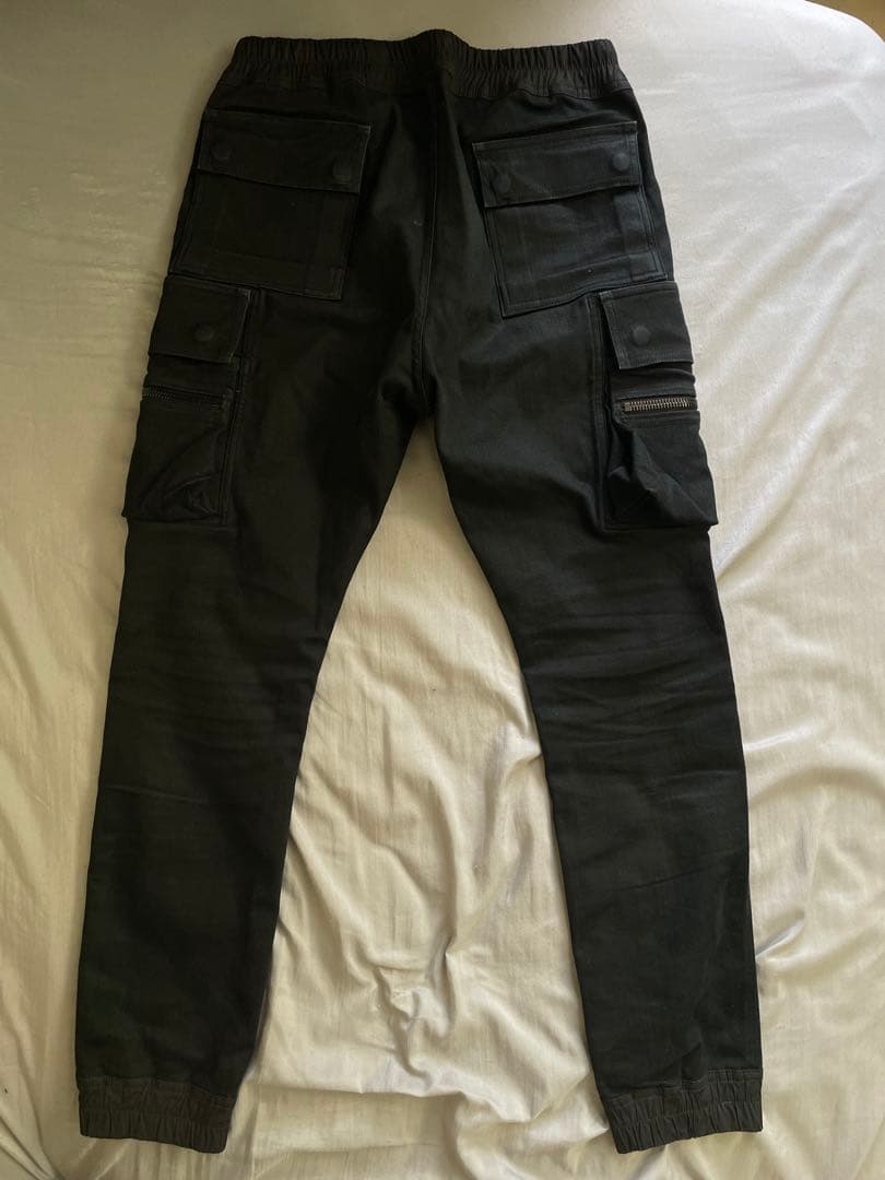 美品　rick owens カーゴパンツ　リックオウエンス 40 ブラック