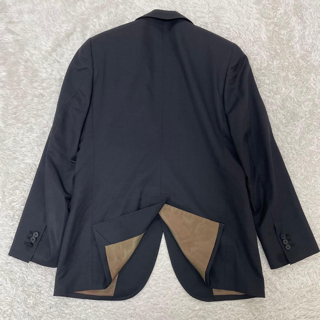 【ザスーツカンパニー】ビジネススーツ スーパー140ウール スリーピース　黒