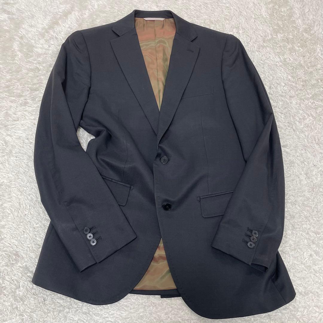 【ザスーツカンパニー】ビジネススーツ スーパー140ウール スリーピース　黒