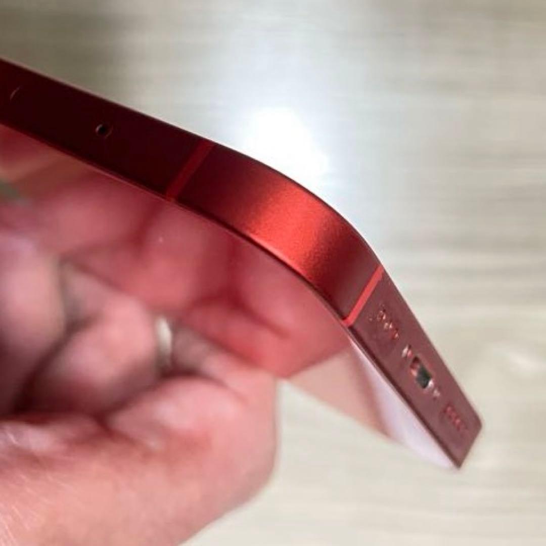 Happy美品❣️iPhone12 red赤　SIM Free フルセット