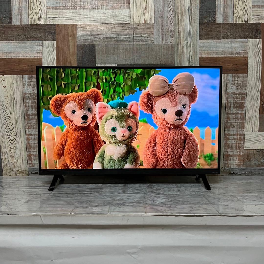 即日受渡❣️全国送料込3年前購入アイワ32型液晶テレビWチューナーベゼルレス