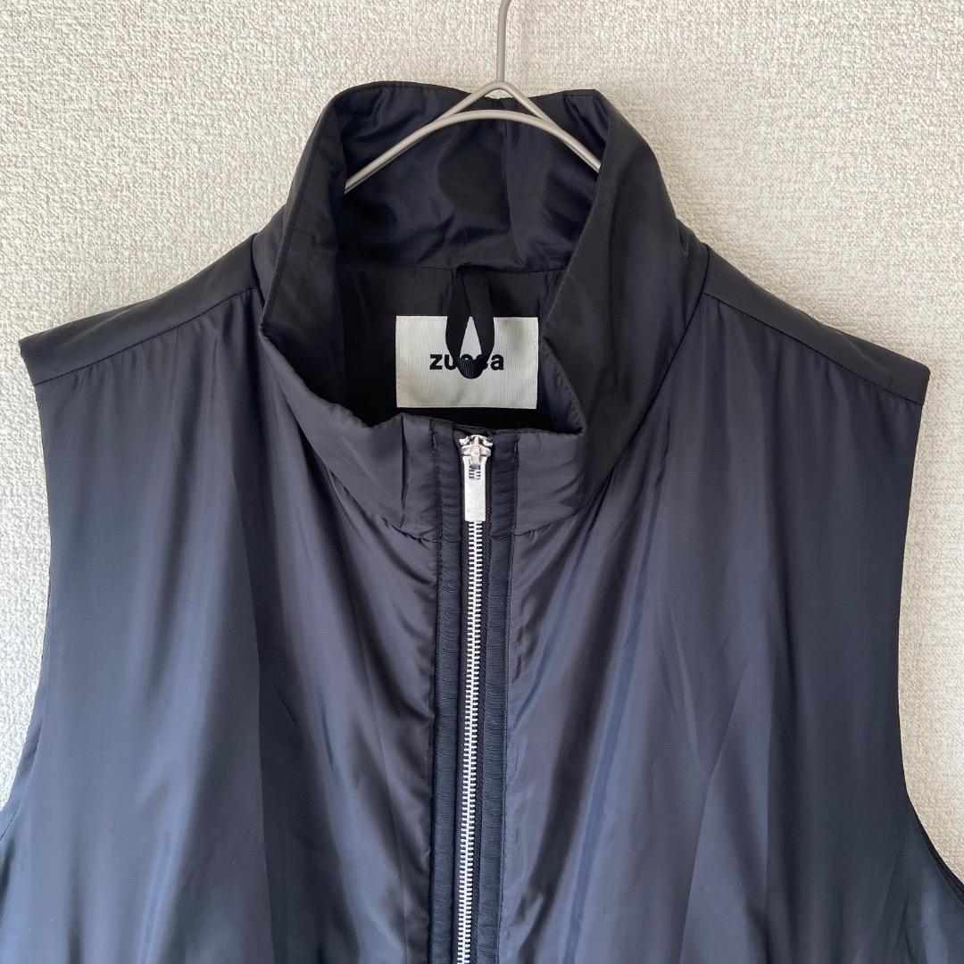 zucca ズッカ ベスト ジレ パデットエアー ブラック M
