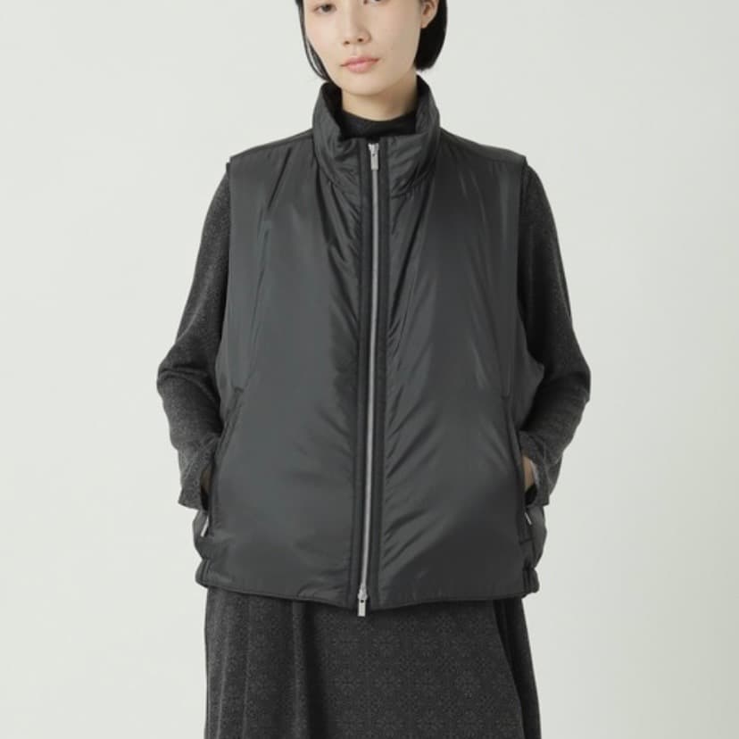zucca ズッカ ベスト ジレ パデットエアー ブラック M