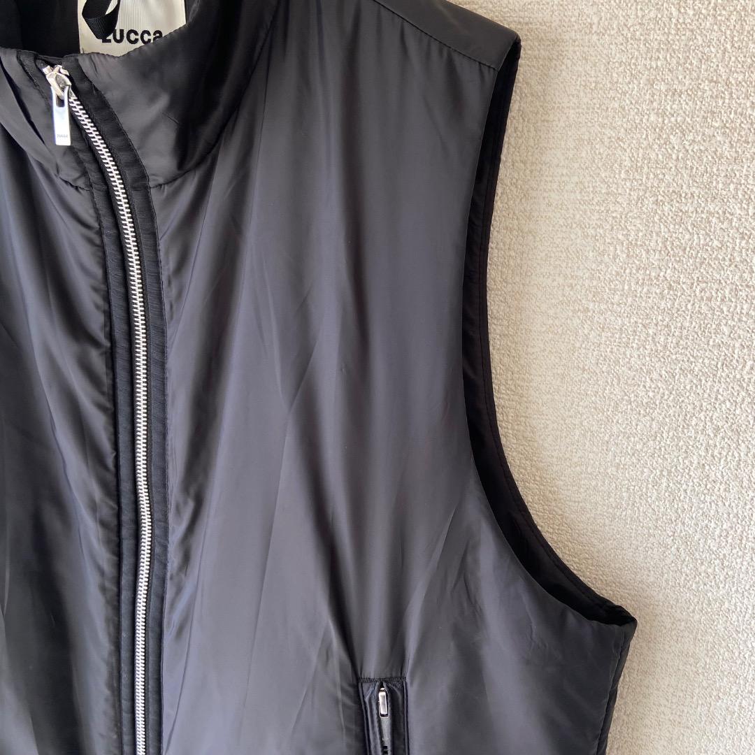 zucca ズッカ ベスト ジレ パデットエアー ブラック M