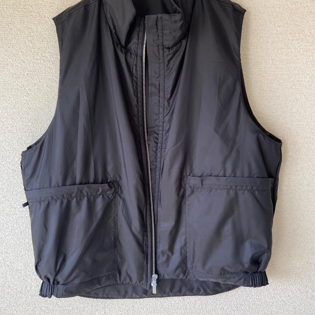 zucca ズッカ ベスト ジレ パデットエアー ブラック M
