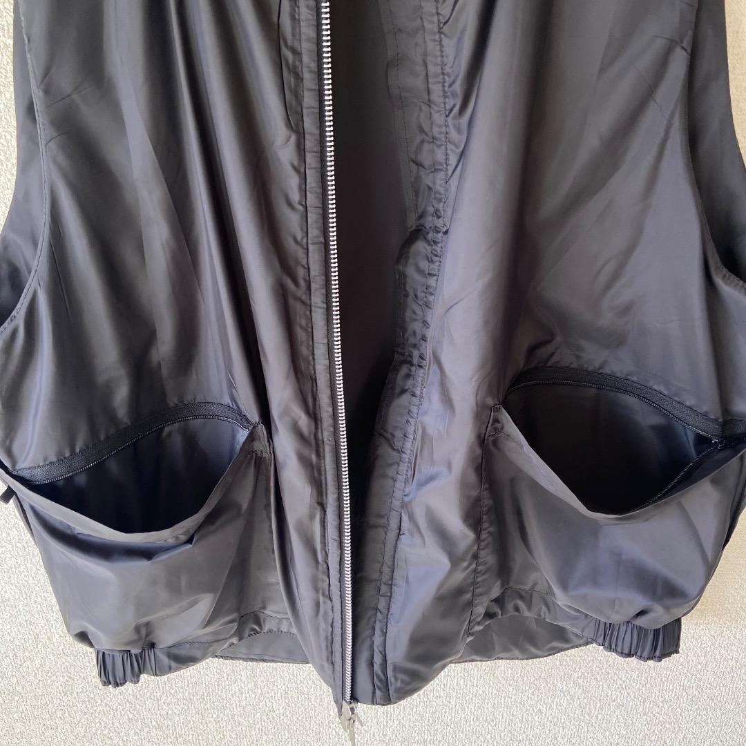 zucca ズッカ ベスト ジレ パデットエアー ブラック M