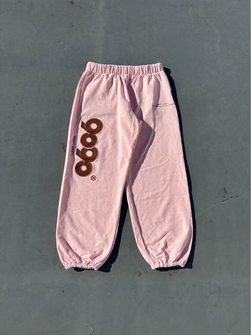 トップス 9090 OG Logo Assort Zip Hoodie pant pink