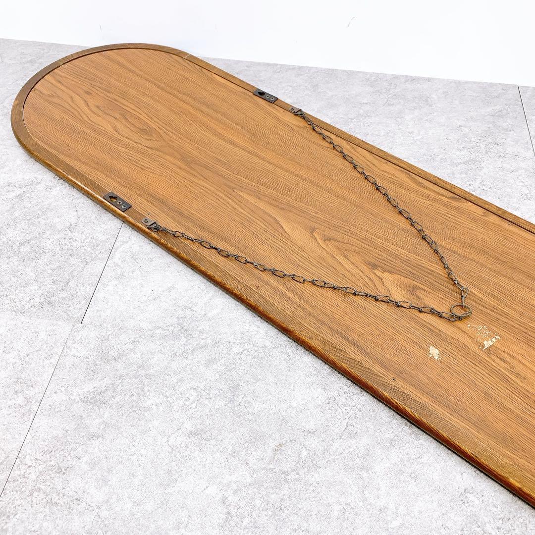 カリモク　 ウォール ミラー 姿見　 木製 壁掛け 鏡