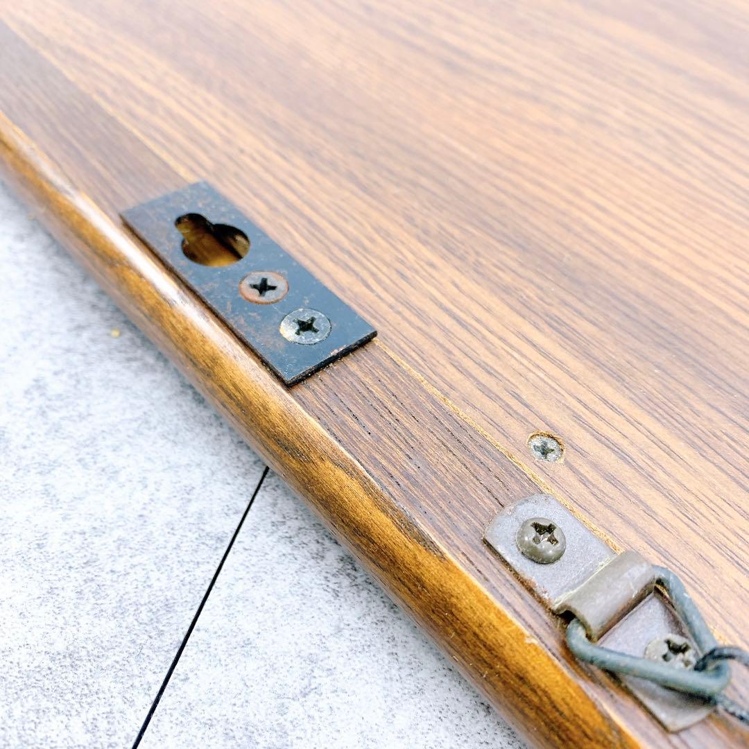 カリモク　 ウォール ミラー 姿見　 木製 壁掛け 鏡