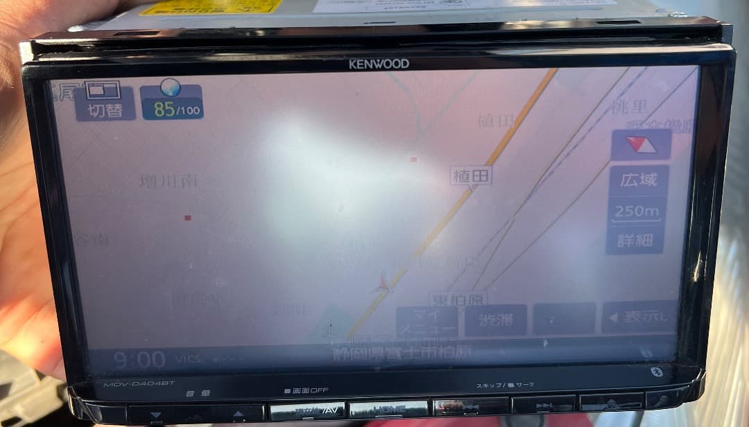 純正ケンウッド MDV-D404BT カーナビゲーションシステム KENWOOD