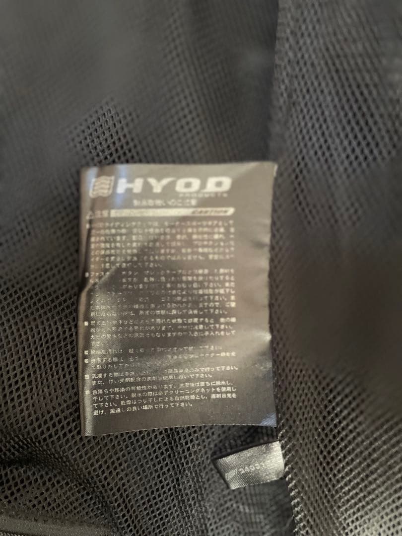 HYOD バイク用ジャケット ブラック