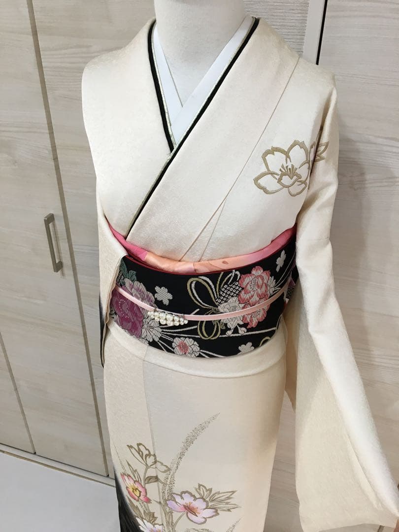 新春価格❗️人気色【訪問着】正絹　友禅