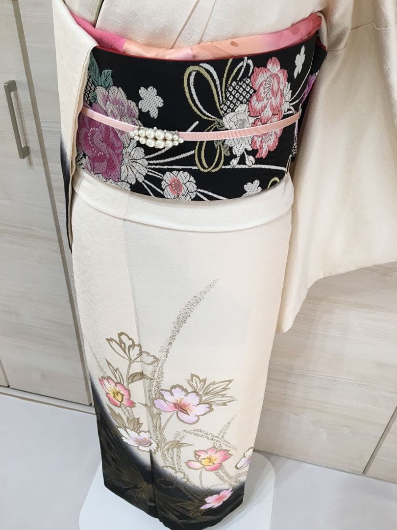 新春価格❗️人気色【訪問着】正絹　友禅