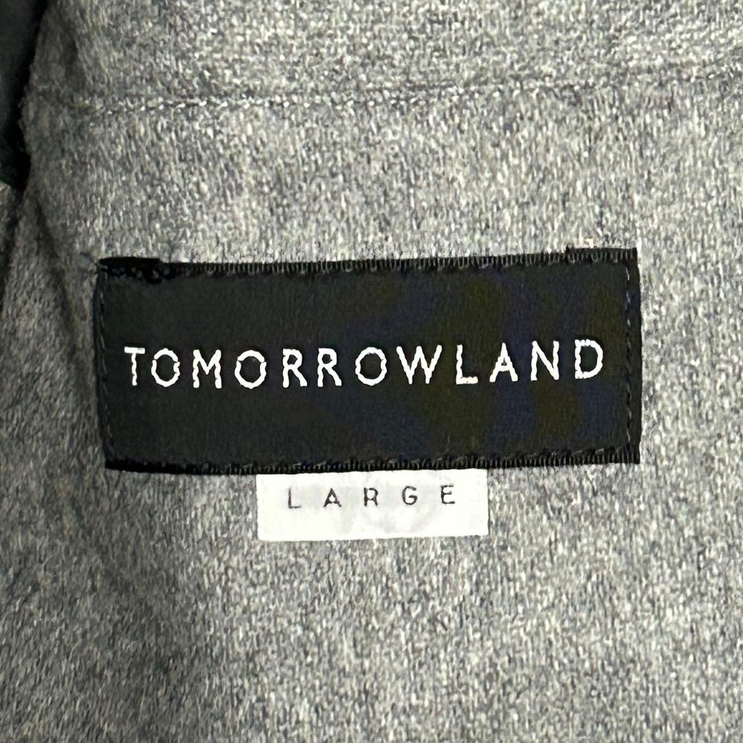 tuduhono 美品】トゥモローランド　 フーデッドコート　ダブルフェ