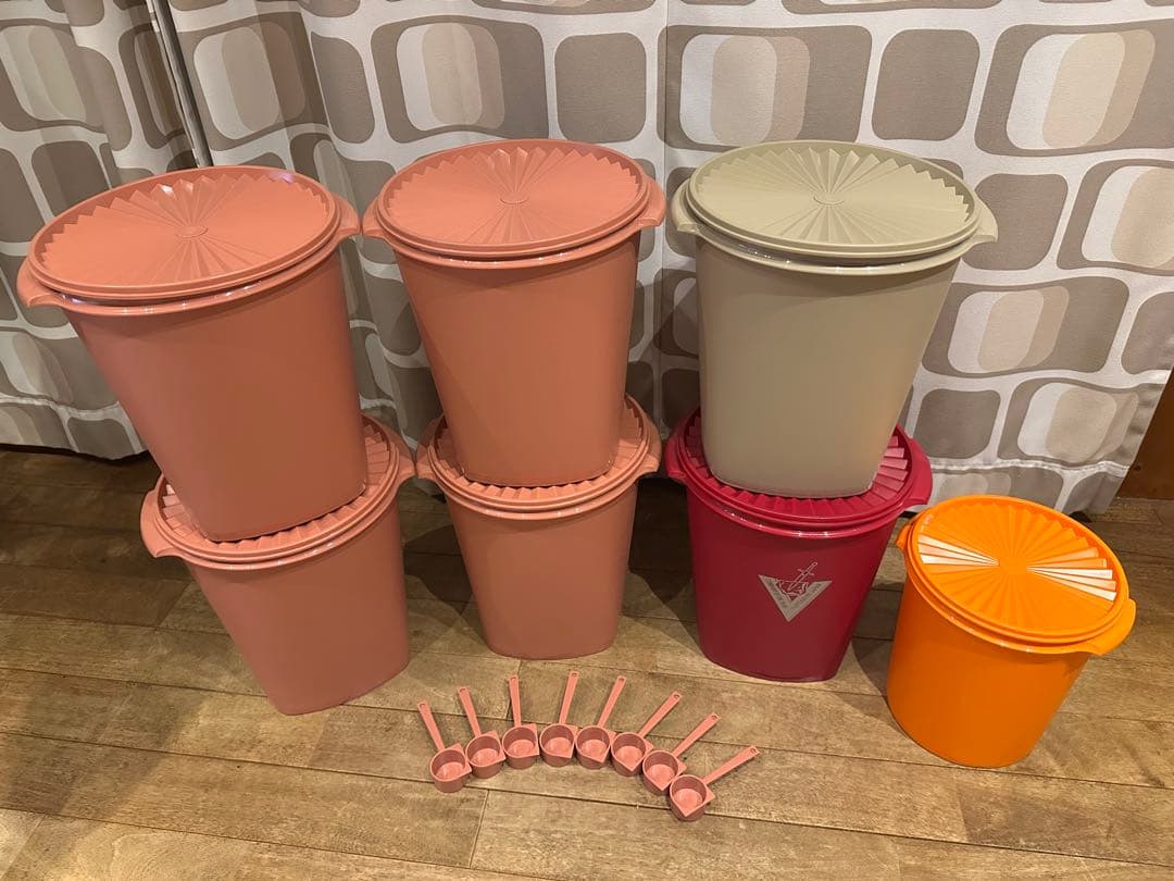 【新品】 Tupperware マキシクイーンデコレータ5個マキシデコレータ1個