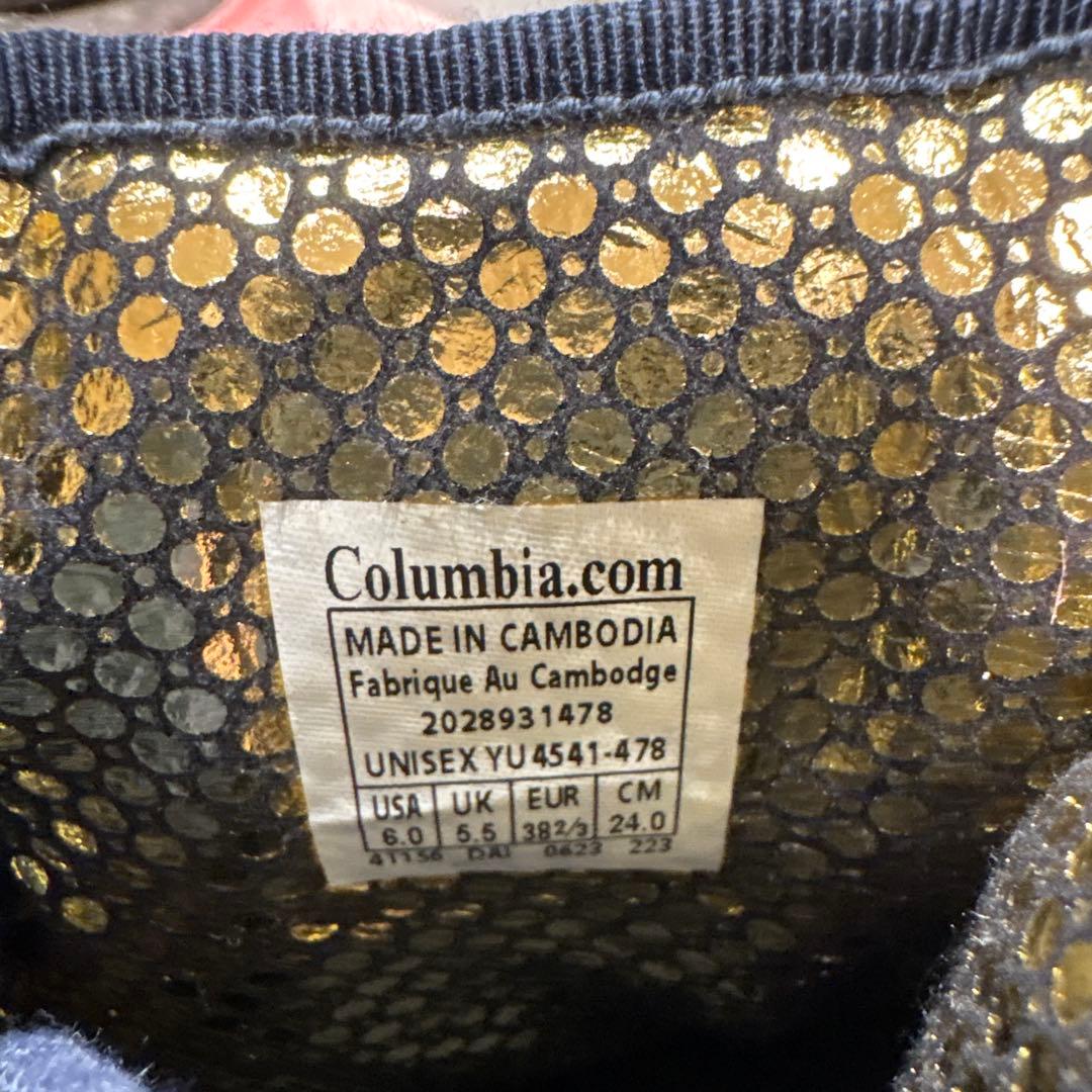 値下げ美品　Columbia スノーブーツ ネイビー